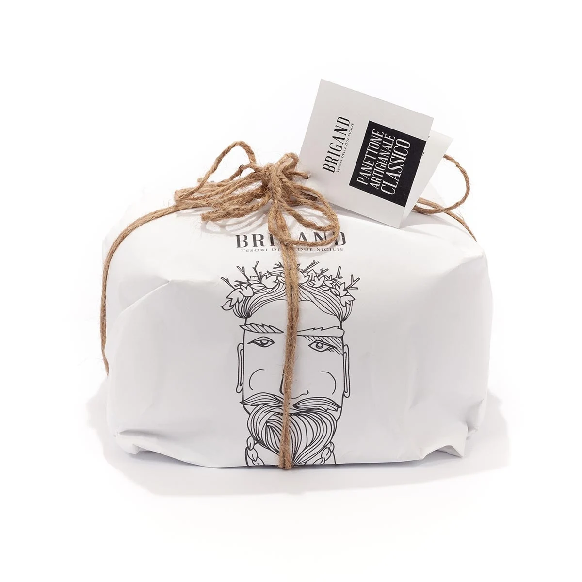 Confezione originale Panettone artigianale Brigand Classico