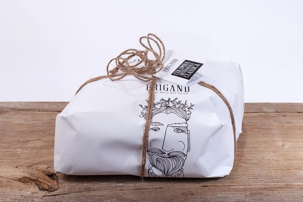 Confezione originale Colomba artigianale Brigand Classica