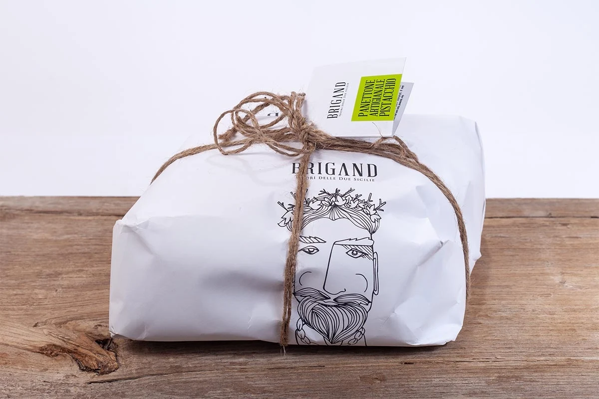 Confezione originale Colomba artigianale Brigand al Pistacchio