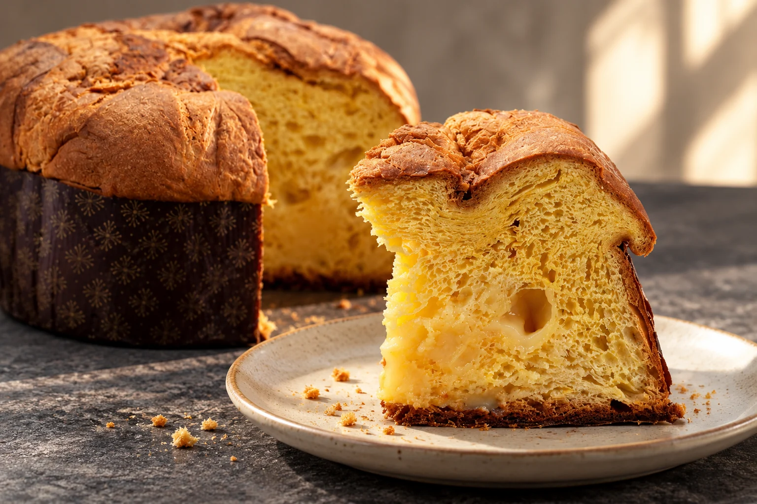 Panettone artigianale Brigand al Bergamotto