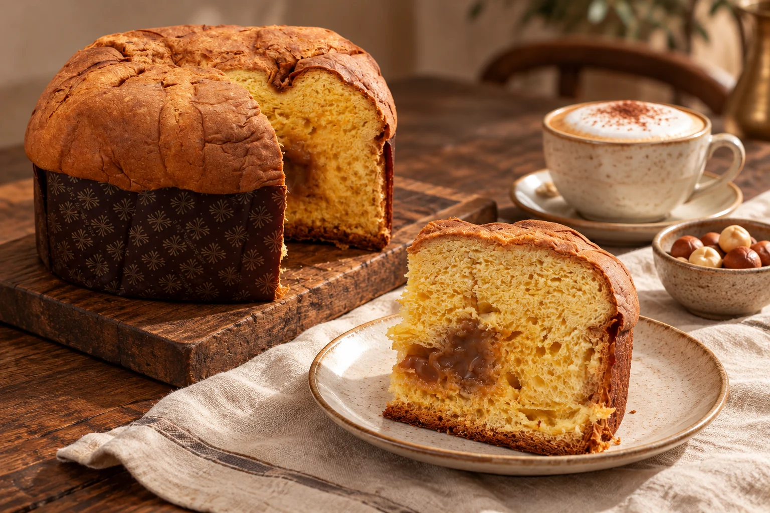 Panettone Brigand Nocciola